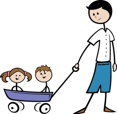 Basic Adult Male with Kids   Color