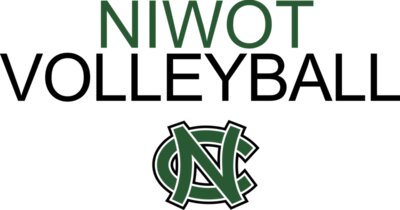 Niwot Volleyball with NC logo   DN