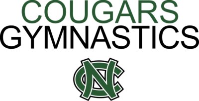 Cougars GYMNASTICS with NC logo   DN