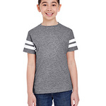 Youth Fine Jersey Football Tee