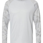 Cayman Performance Camo Colorblocked Long Sleeve T-Shirt